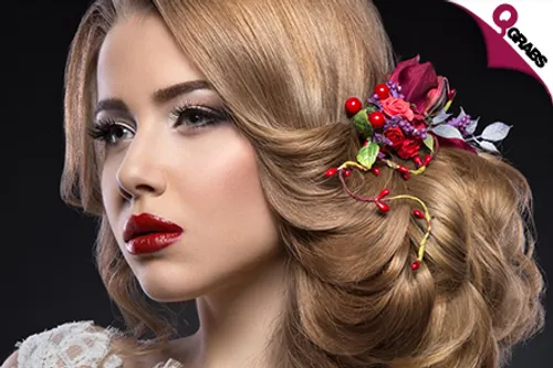 From QR50 Tame those Locks with Various Hair Treatments OR Hair Wash & Blowdry OR Wavy Hairstyling OR Half-up / Full-up Hairstyling (Up to QR440 Value)